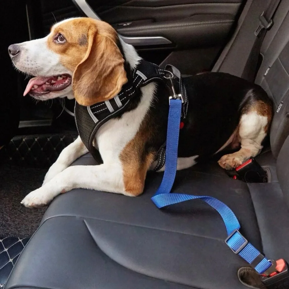 1 Pc Pet Car Safety Seat Belt - Picture 1 of 4